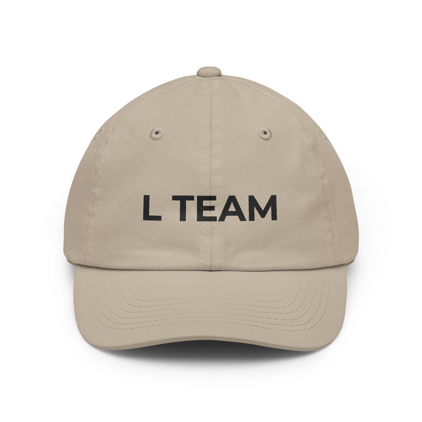 L Team Dad Hat | Funny Embarrassed Sports Fan Hat