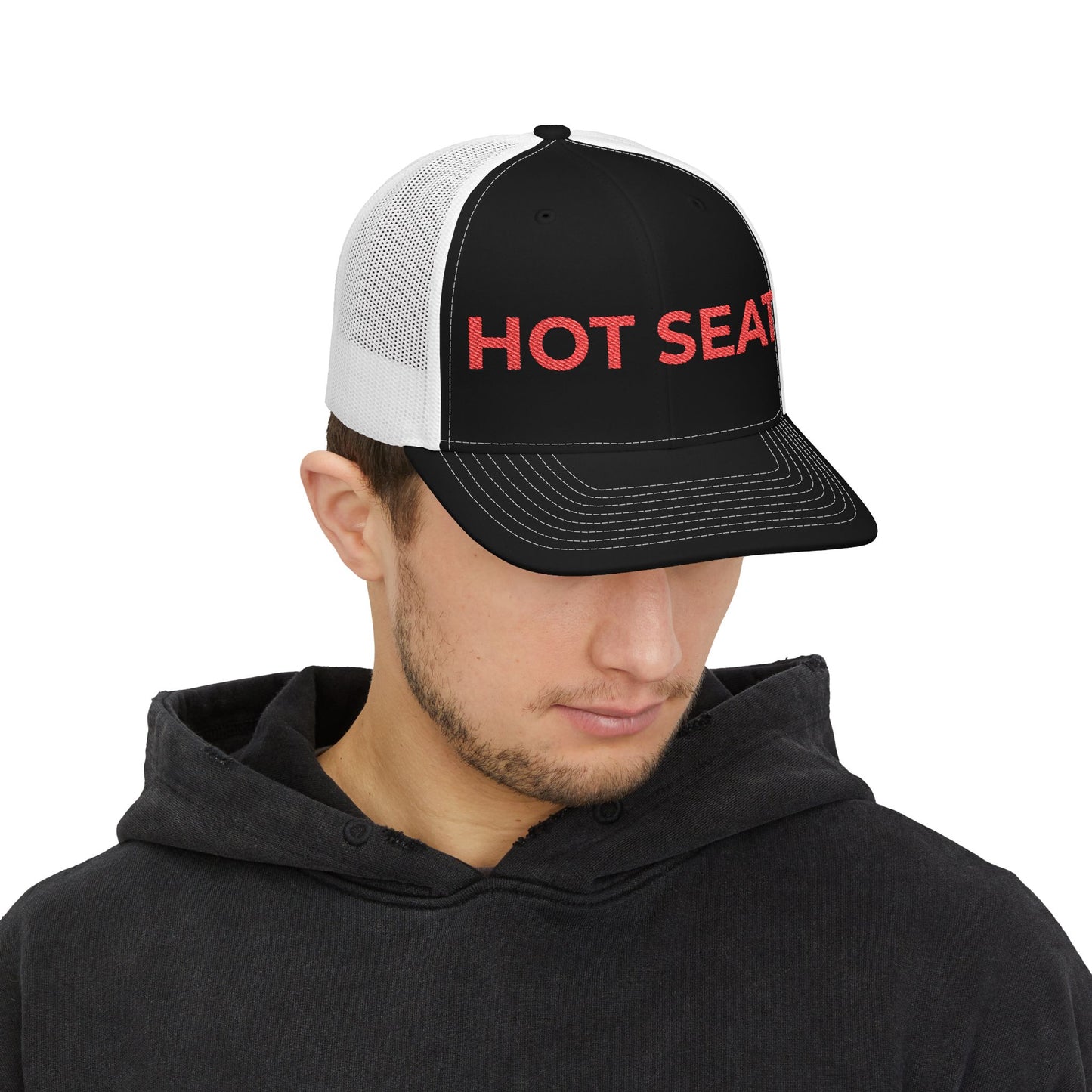 Hot Seat Trucker Hat | Funny Sports Fan Hat