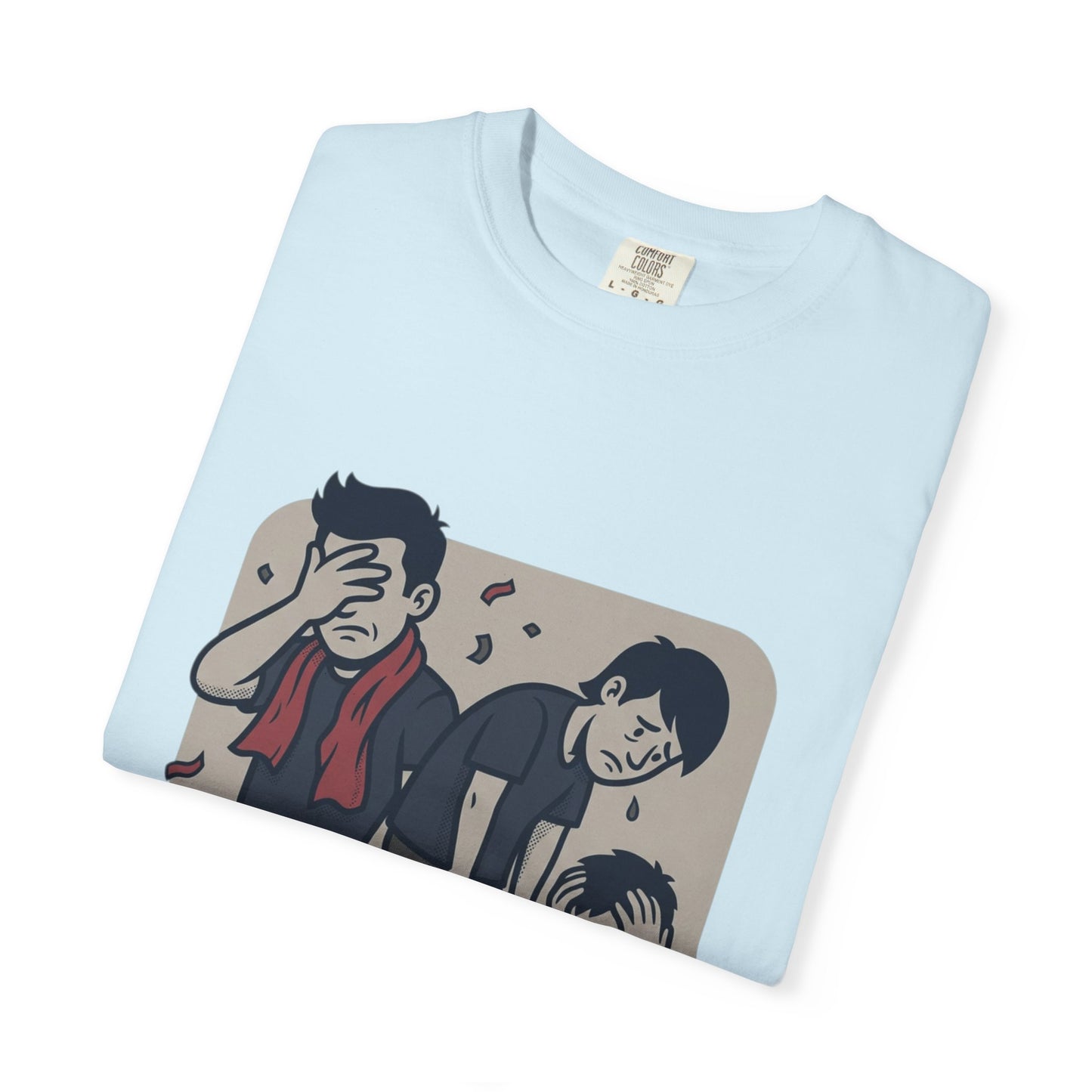 Emotional Support Illustration Tee | Funny Disappointed Fan T-Shirt