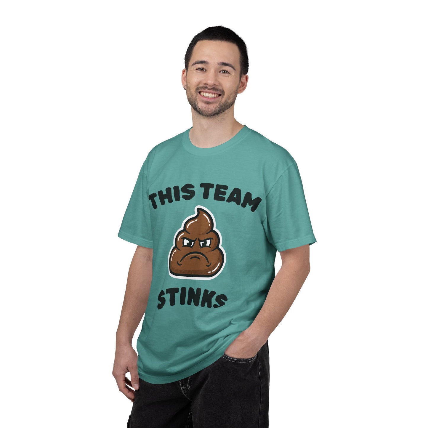 This Team Stinks T-Shirt | Funny Embarrassed Sports Fan Shirt