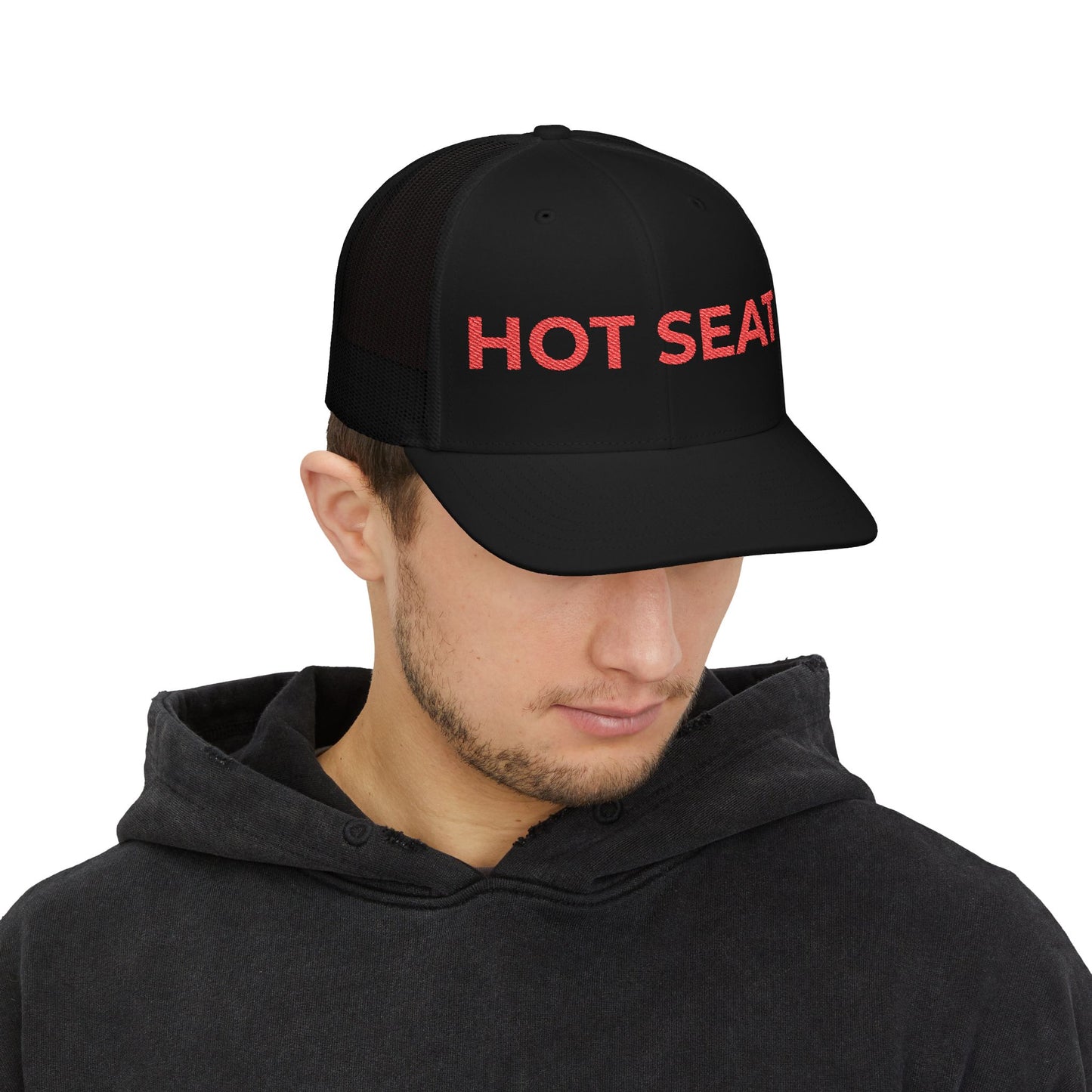 Hot Seat Trucker Hat | Funny Sports Fan Hat