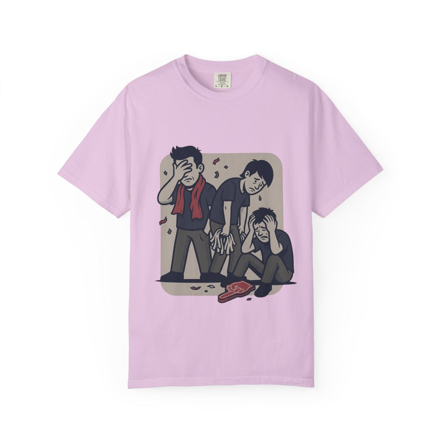 Emotional Support Illustration Tee | Funny Disappointed Fan T-Shirt