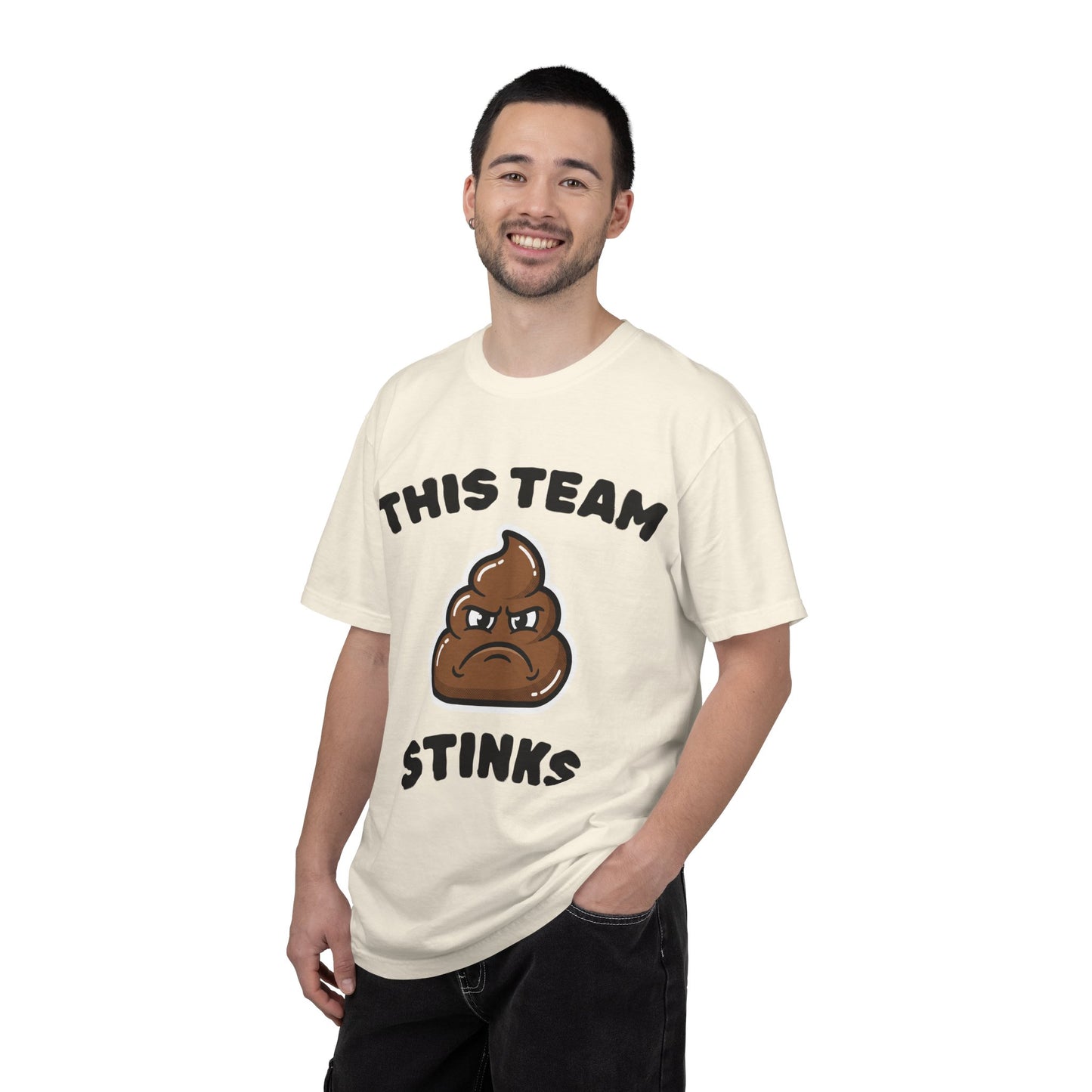 This Team Stinks T-Shirt | Funny Embarrassed Sports Fan Shirt