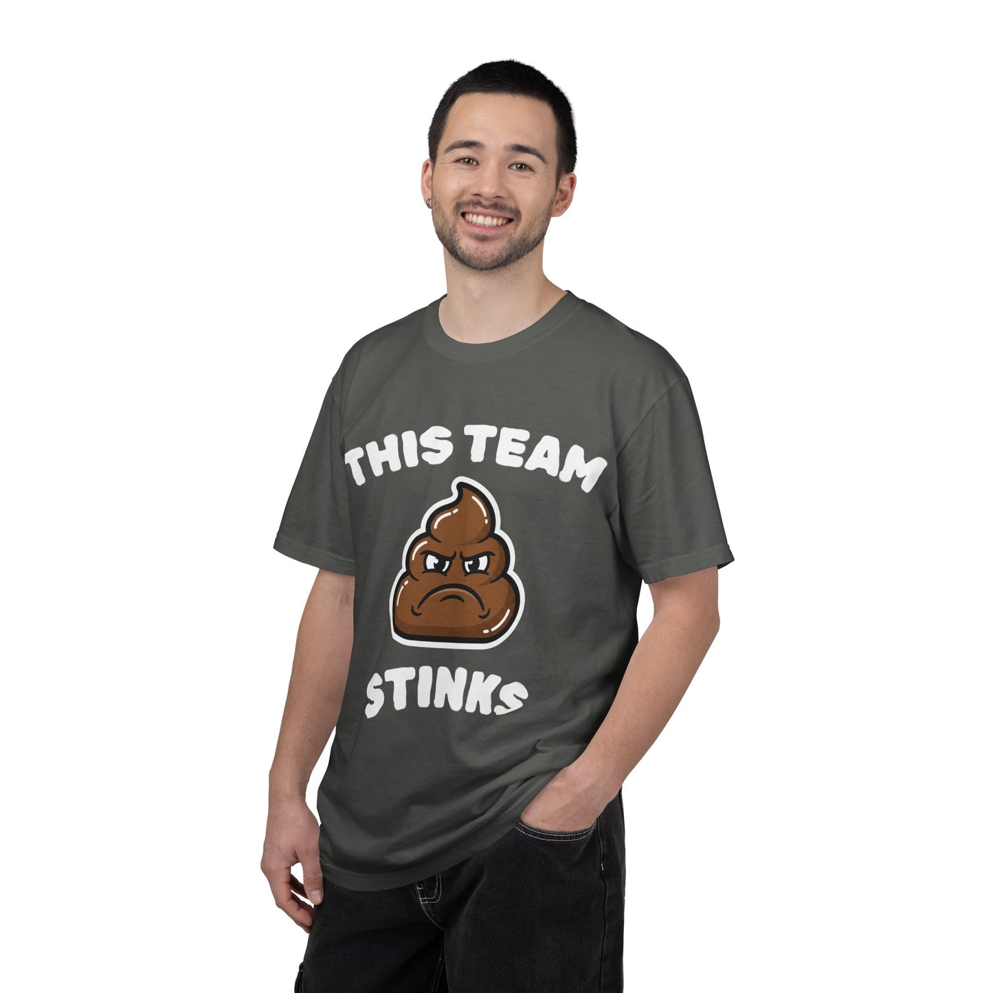This Team Stinks T-Shirt | Funny Embarrassed Sports Fan Shirt