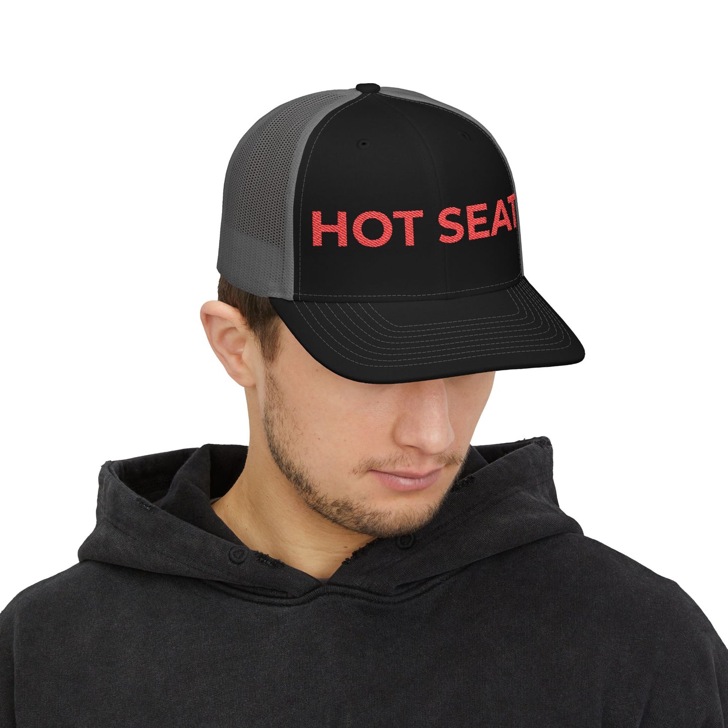 Hot Seat Trucker Hat | Funny Sports Fan Hat