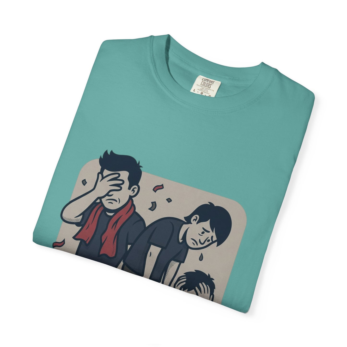Emotional Support Illustration Tee | Funny Disappointed Fan T-Shirt