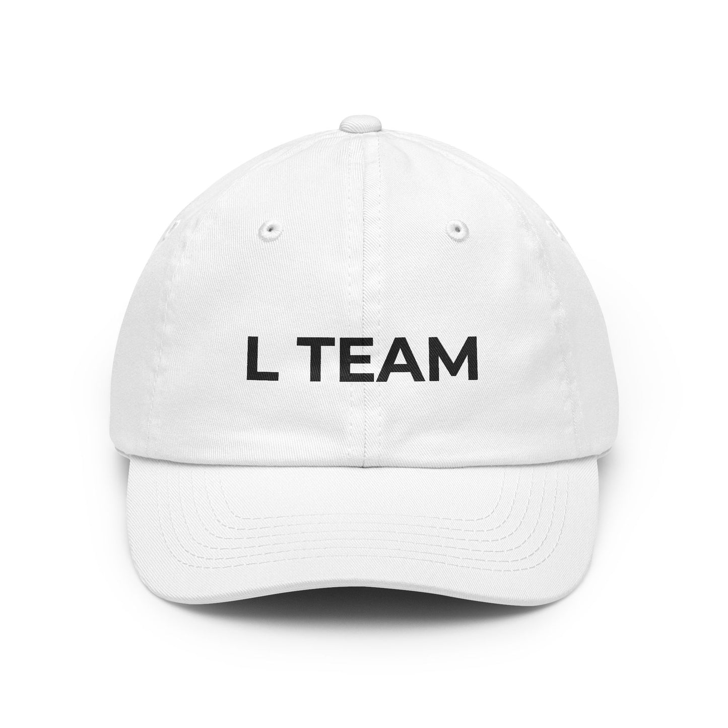 L Team Dad Hat | Funny Embarrassed Sports Fan Hat