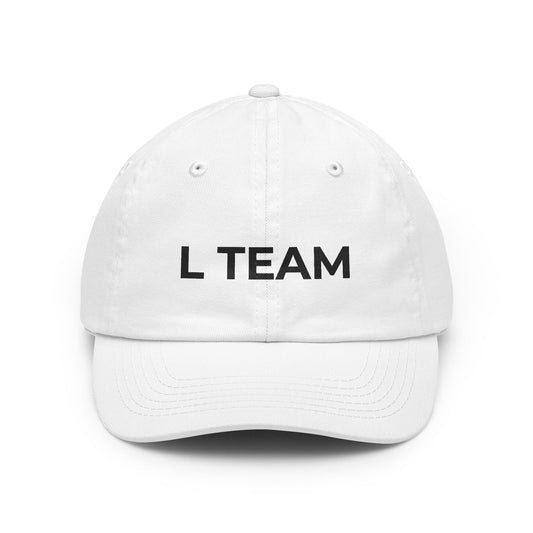 L Team Dad Hat | Funny Embarrassed Sports Fan Hat