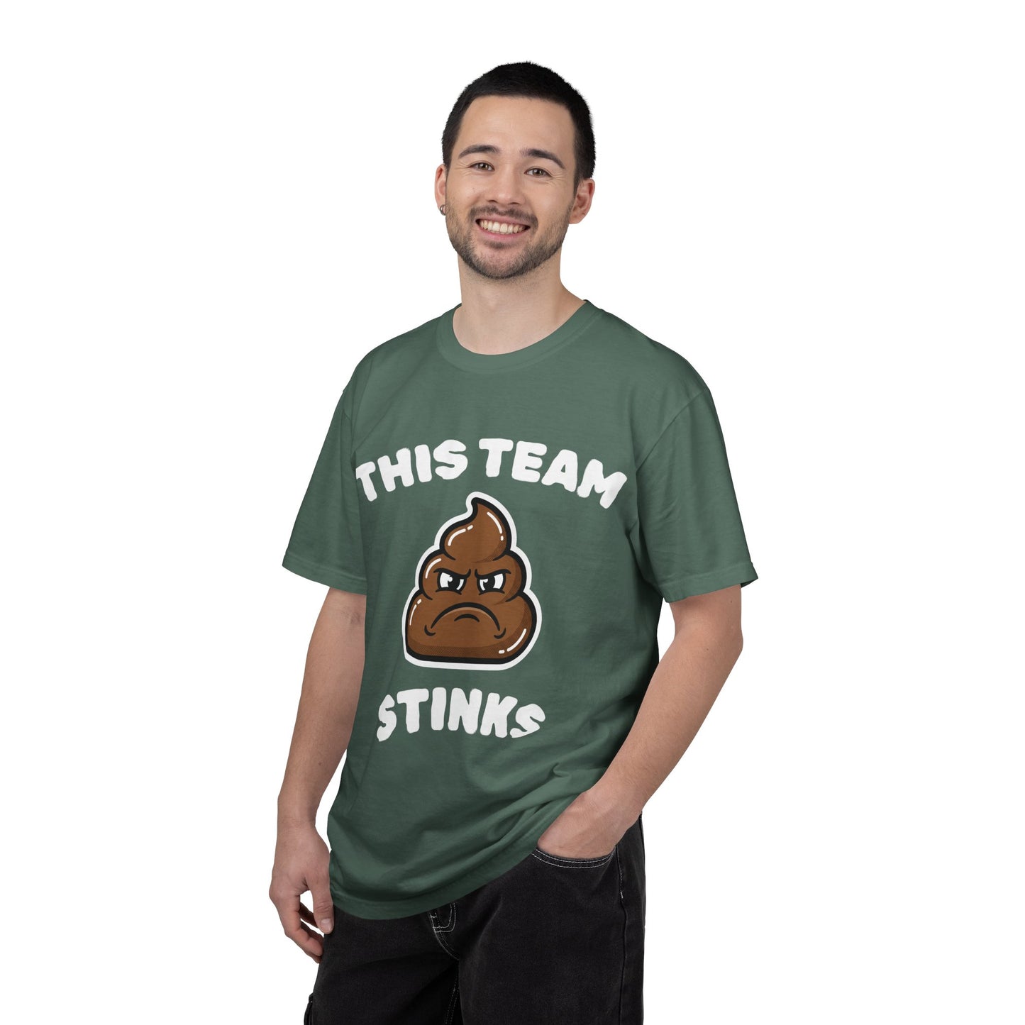 This Team Stinks T-Shirt | Funny Embarrassed Sports Fan Shirt