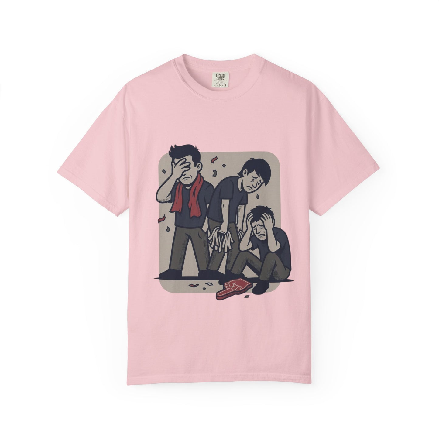 Emotional Support Illustration Tee | Funny Disappointed Fan T-Shirt
