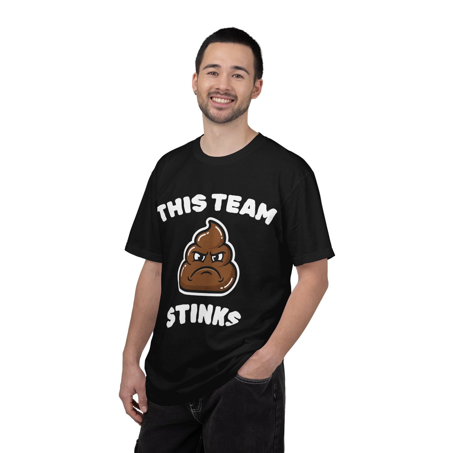 This Team Stinks T-Shirt | Funny Embarrassed Sports Fan Shirt