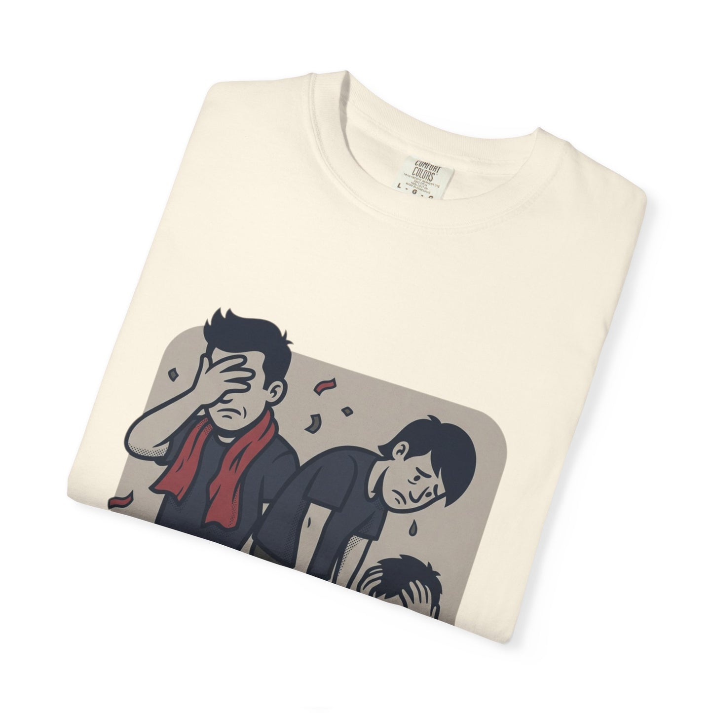 Emotional Support Illustration Tee | Funny Disappointed Fan T-Shirt