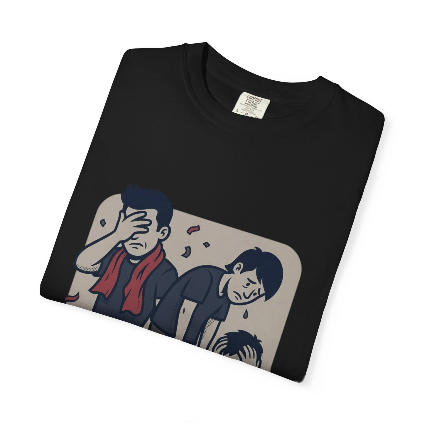 Emotional Support Illustration Tee | Funny Disappointed Fan T-Shirt