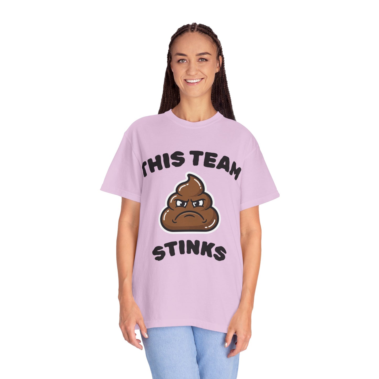 This Team Stinks T-Shirt | Funny Embarrassed Sports Fan Shirt