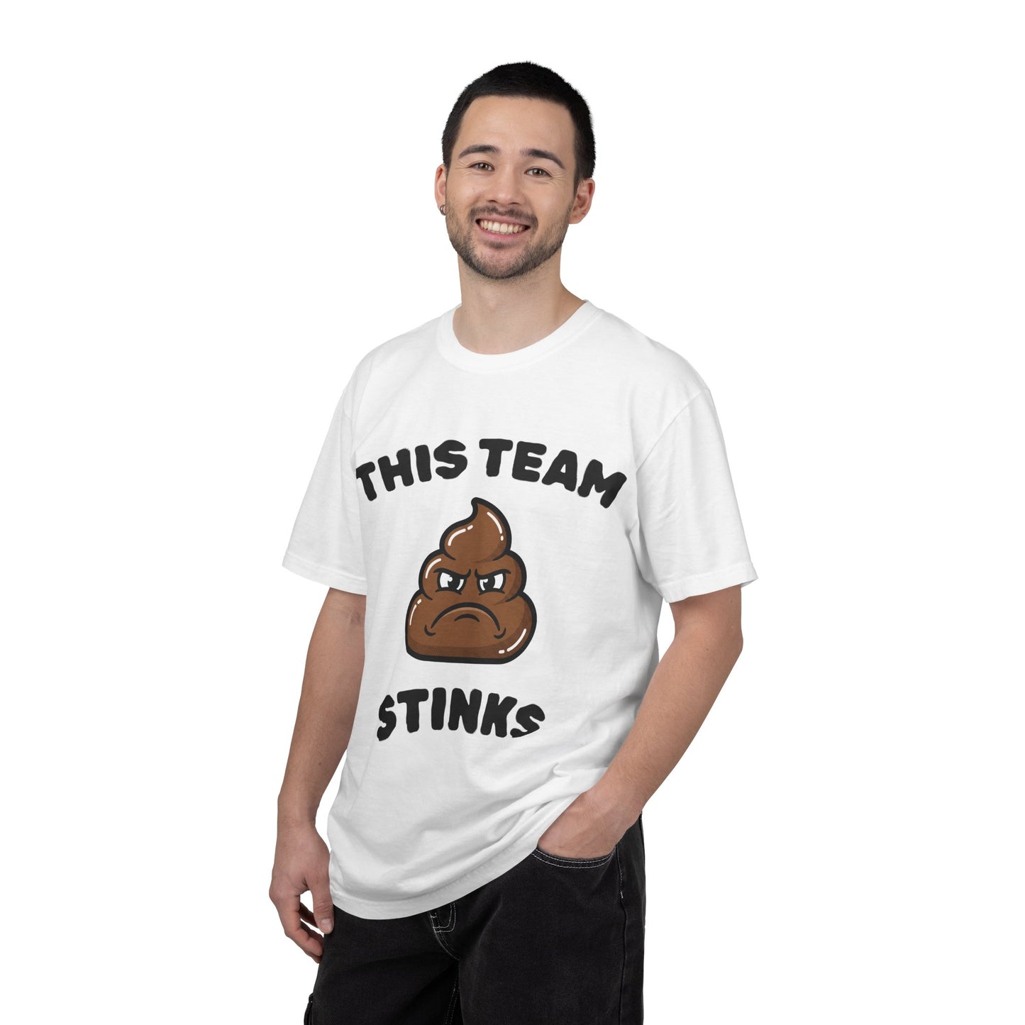 This Team Stinks T-Shirt | Funny Embarrassed Sports Fan Shirt