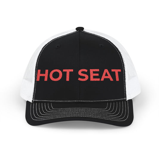 Hot Seat Trucker Hat | Funny Sports Fan Hat