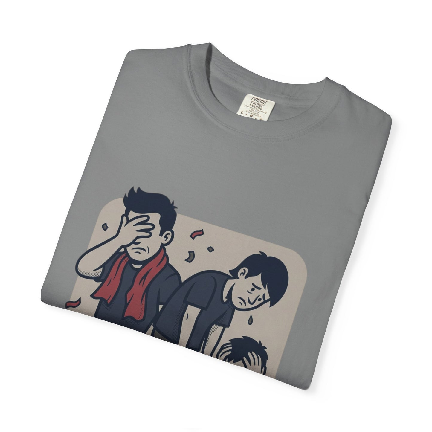 Emotional Support Illustration Tee | Funny Disappointed Fan T-Shirt