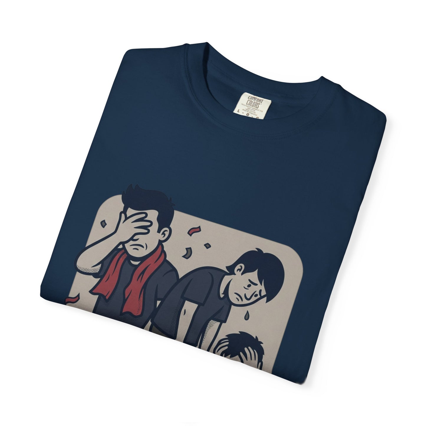 Emotional Support Illustration Tee | Funny Disappointed Fan T-Shirt