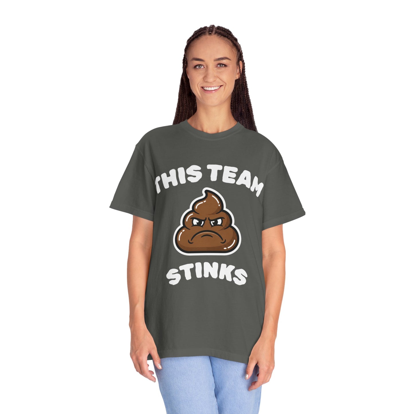 This Team Stinks T-Shirt | Funny Embarrassed Sports Fan Shirt