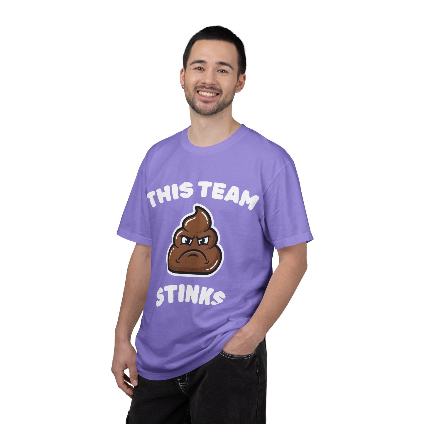 This Team Stinks T-Shirt | Funny Embarrassed Sports Fan Shirt