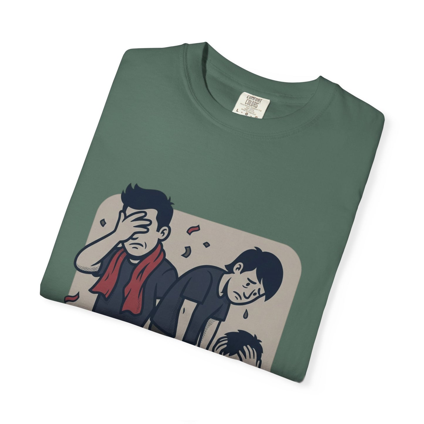 Emotional Support Illustration Tee | Funny Disappointed Fan T-Shirt