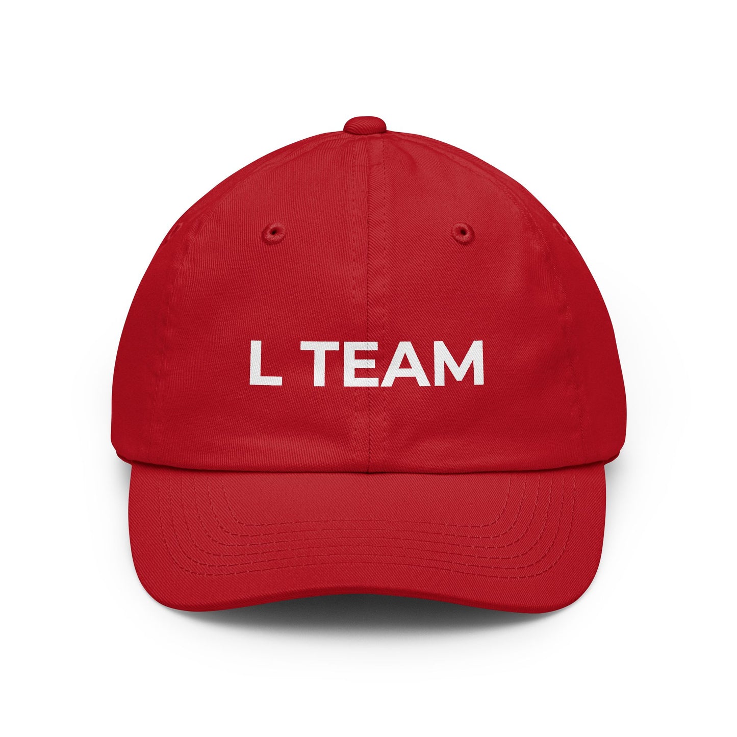 L Team Dad Hat | Funny Embarrassed Sports Fan Hat