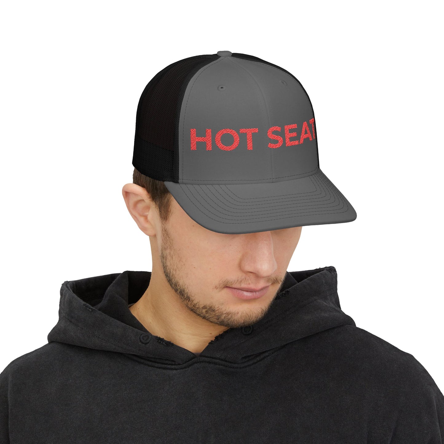 Hot Seat Trucker Hat | Funny Sports Fan Hat