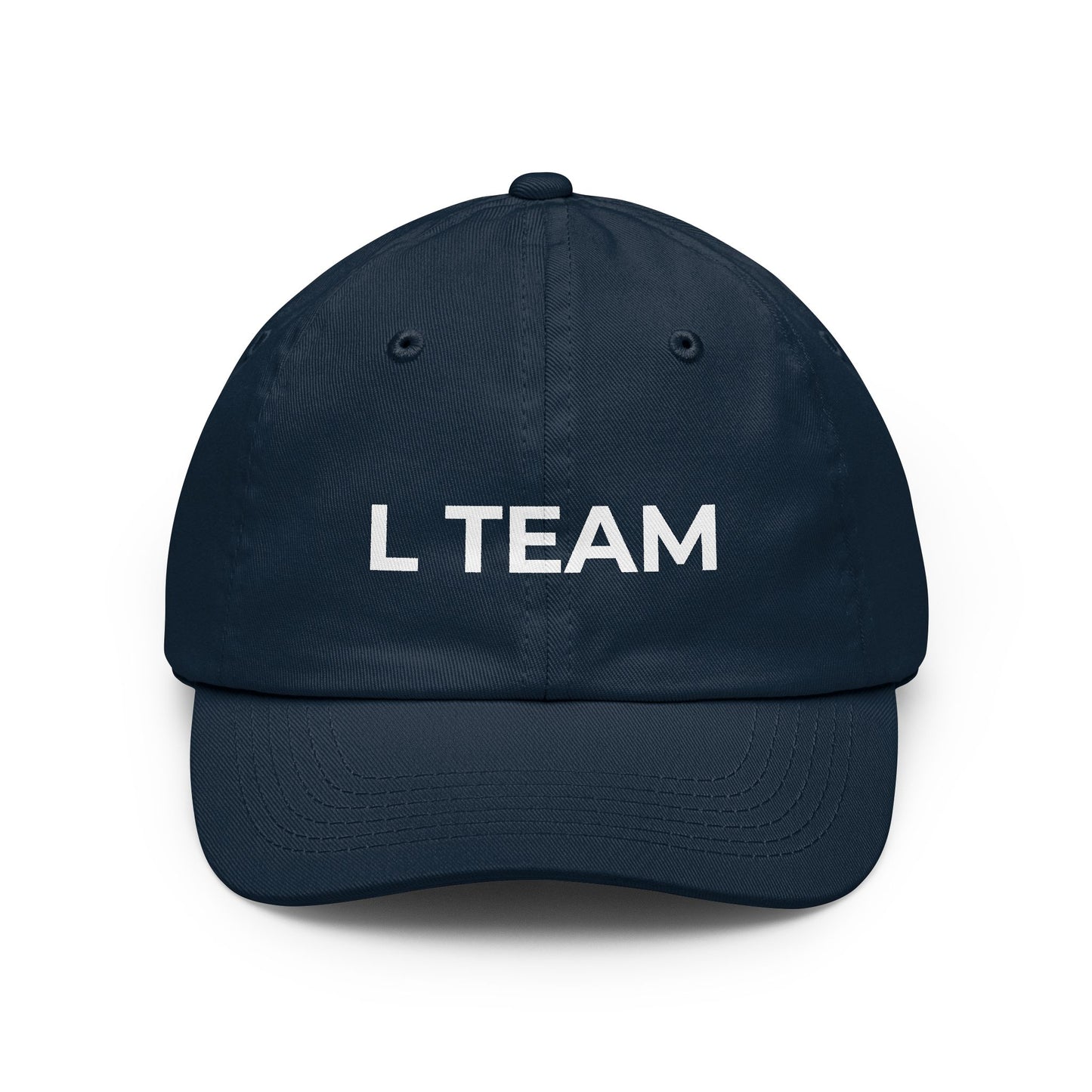 L Team Dad Hat | Funny Embarrassed Sports Fan Hat