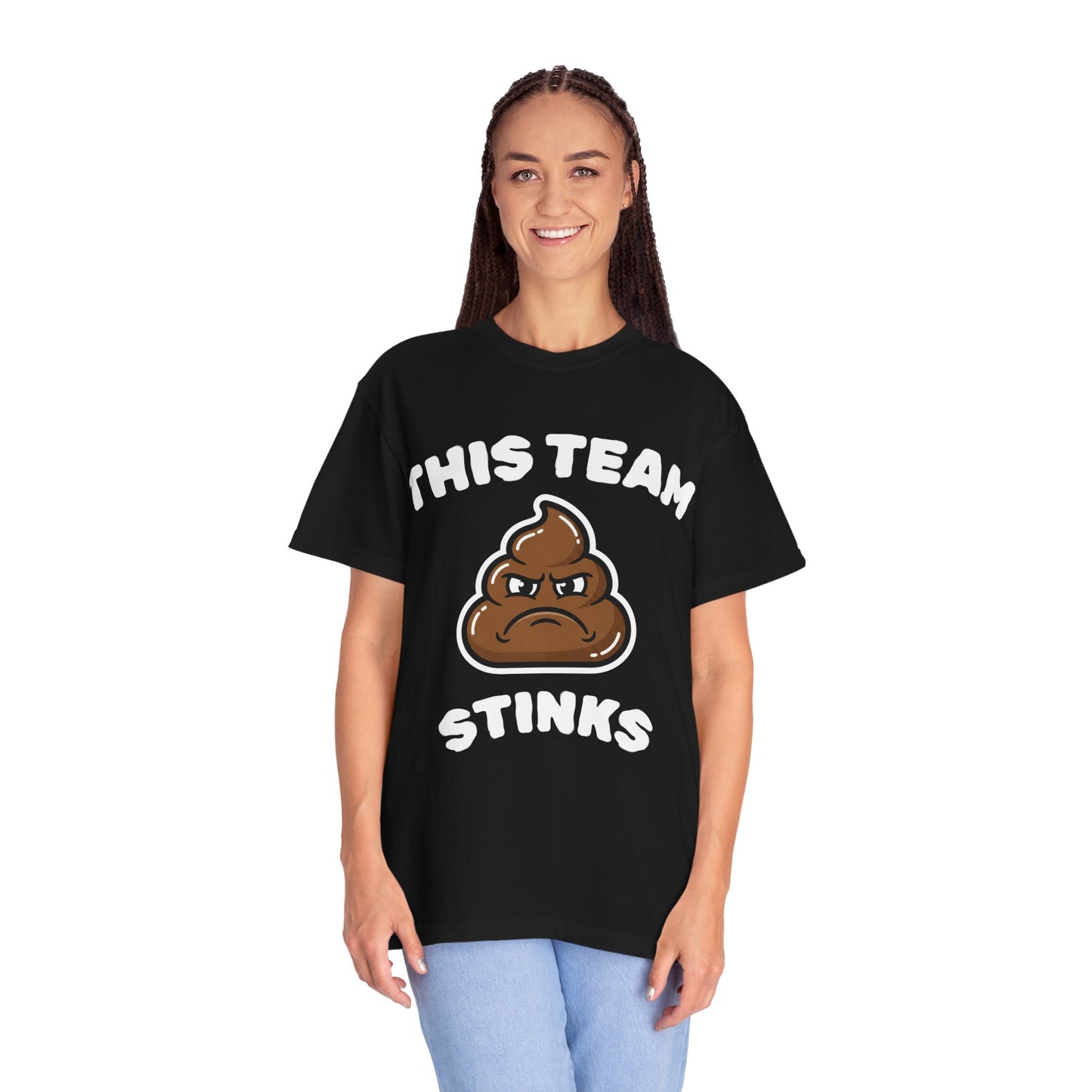 This Team Stinks T-Shirt | Funny Embarrassed Sports Fan Shirt