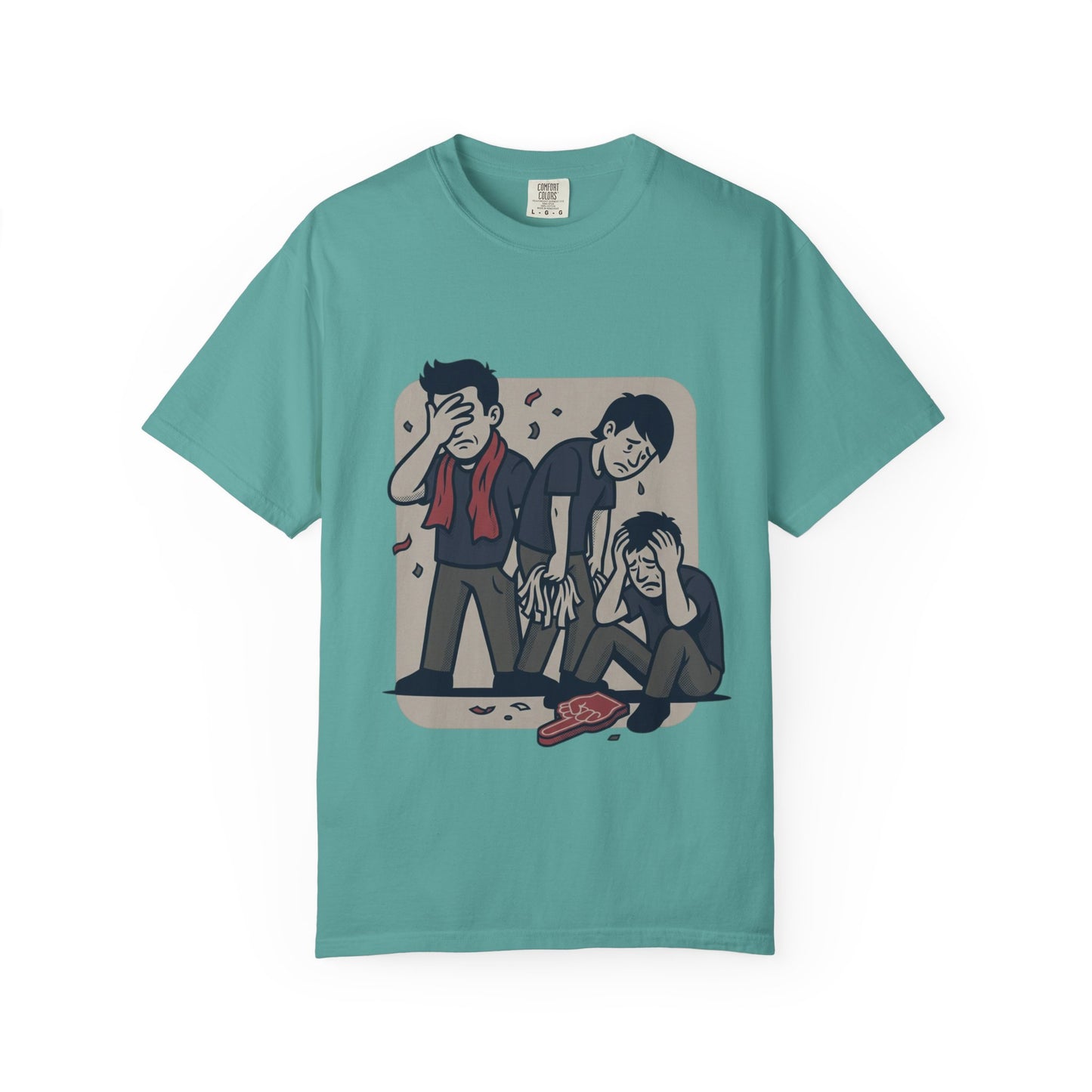 Emotional Support Illustration Tee | Funny Disappointed Fan T-Shirt