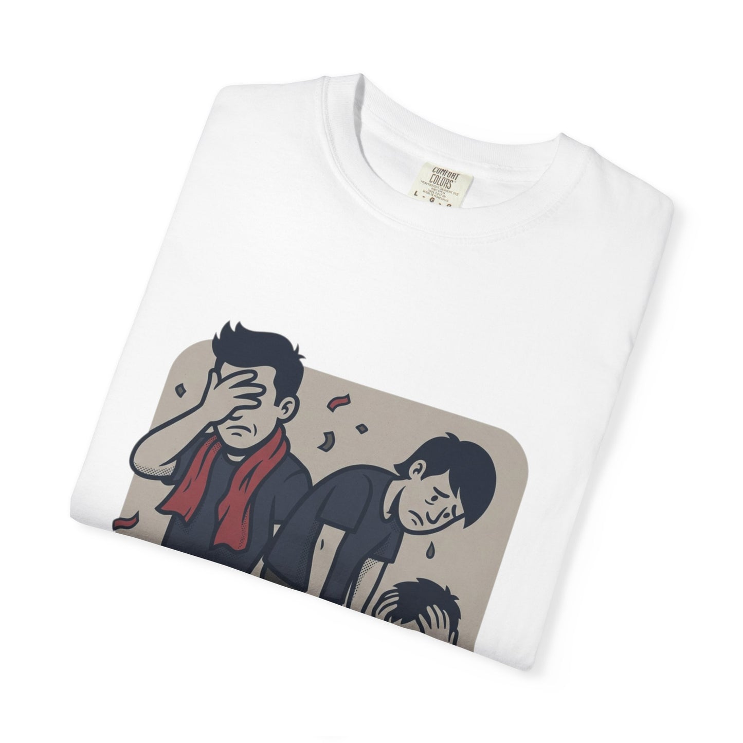 Emotional Support Illustration Tee | Funny Disappointed Fan T-Shirt