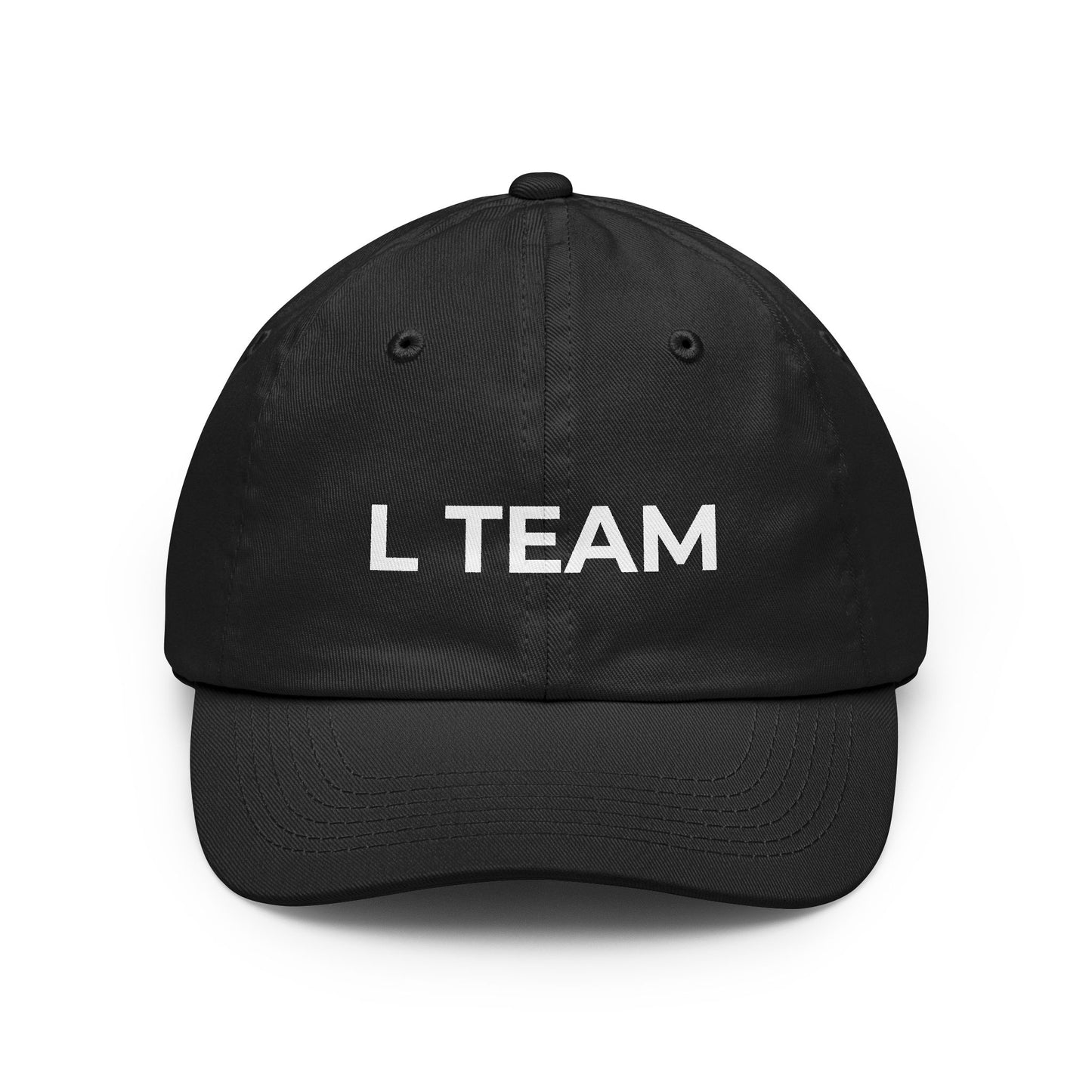 L Team Dad Hat | Funny Embarrassed Sports Fan Hat
