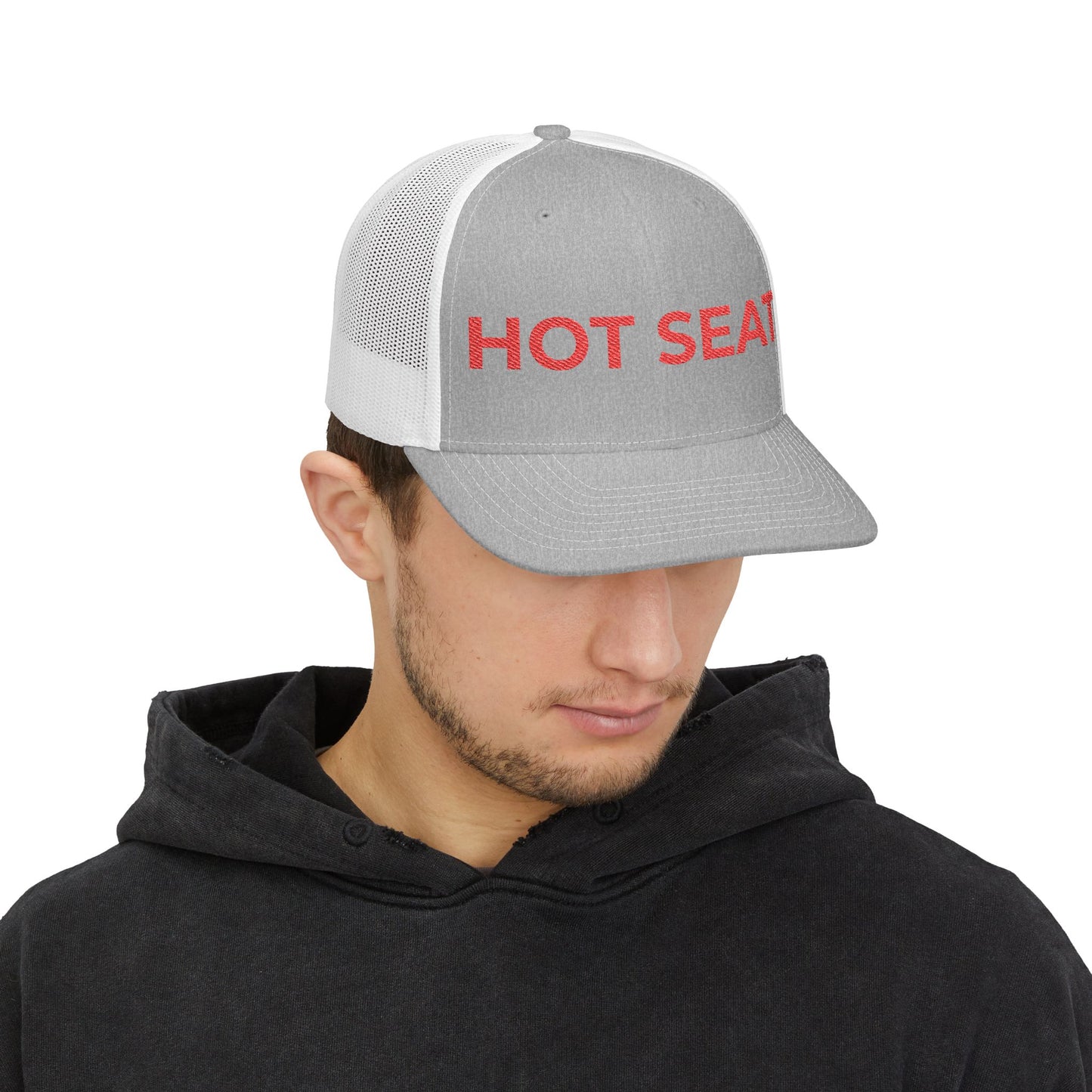 Hot Seat Trucker Hat | Funny Sports Fan Hat