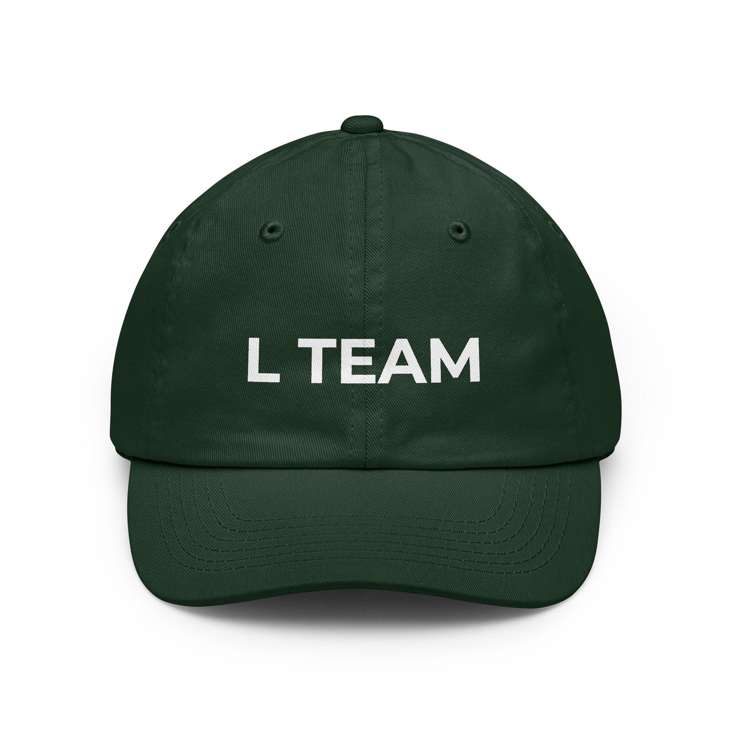 L Team Dad Hat | Funny Embarrassed Sports Fan Hat