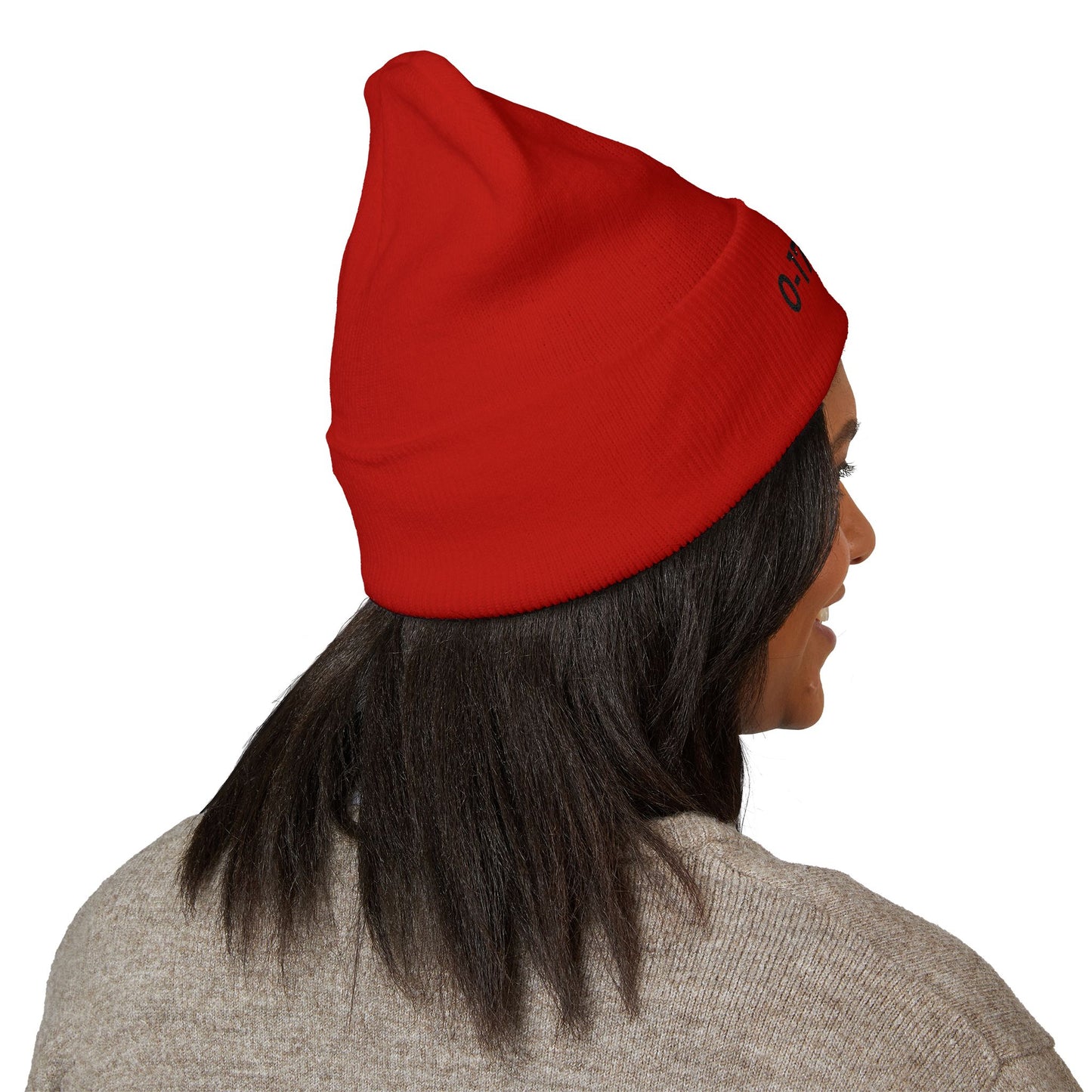 0-17 Vibes Beanie | Funny Embarrassed Football Fan Winter Hat