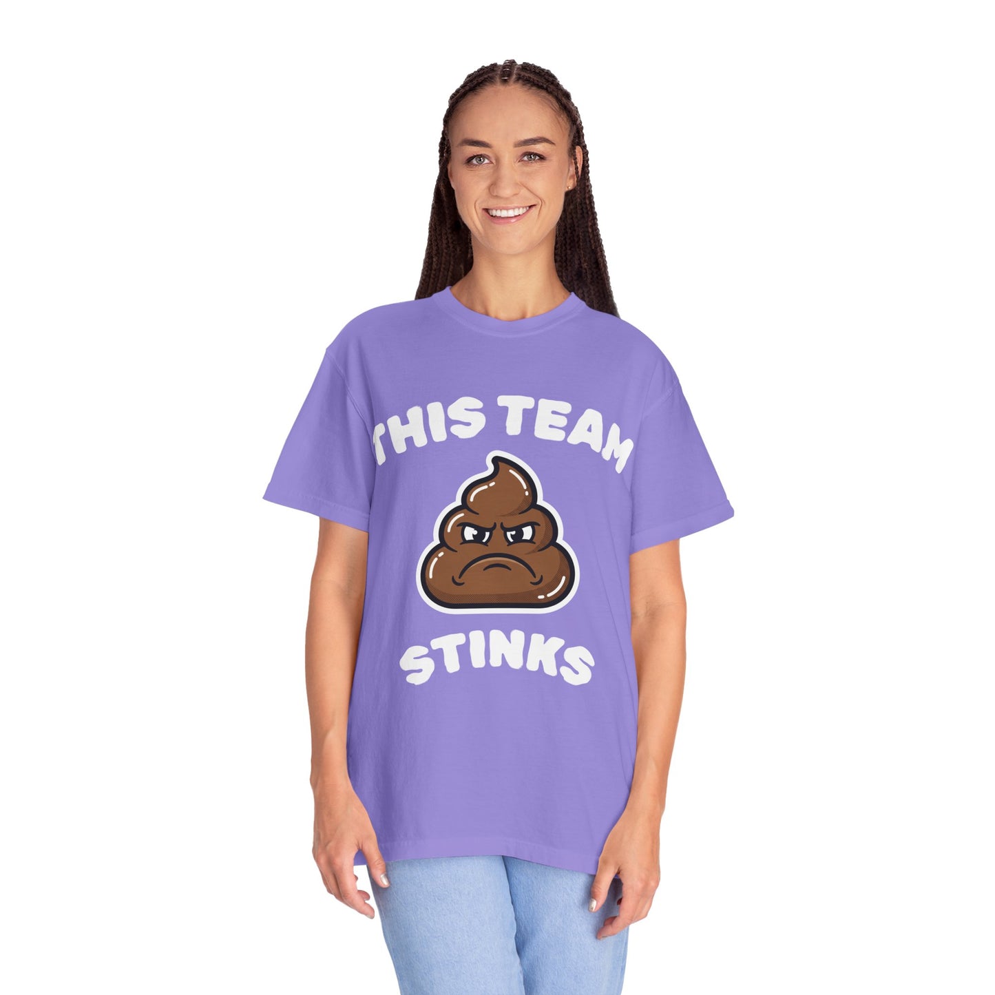 This Team Stinks T-Shirt | Funny Embarrassed Sports Fan Shirt