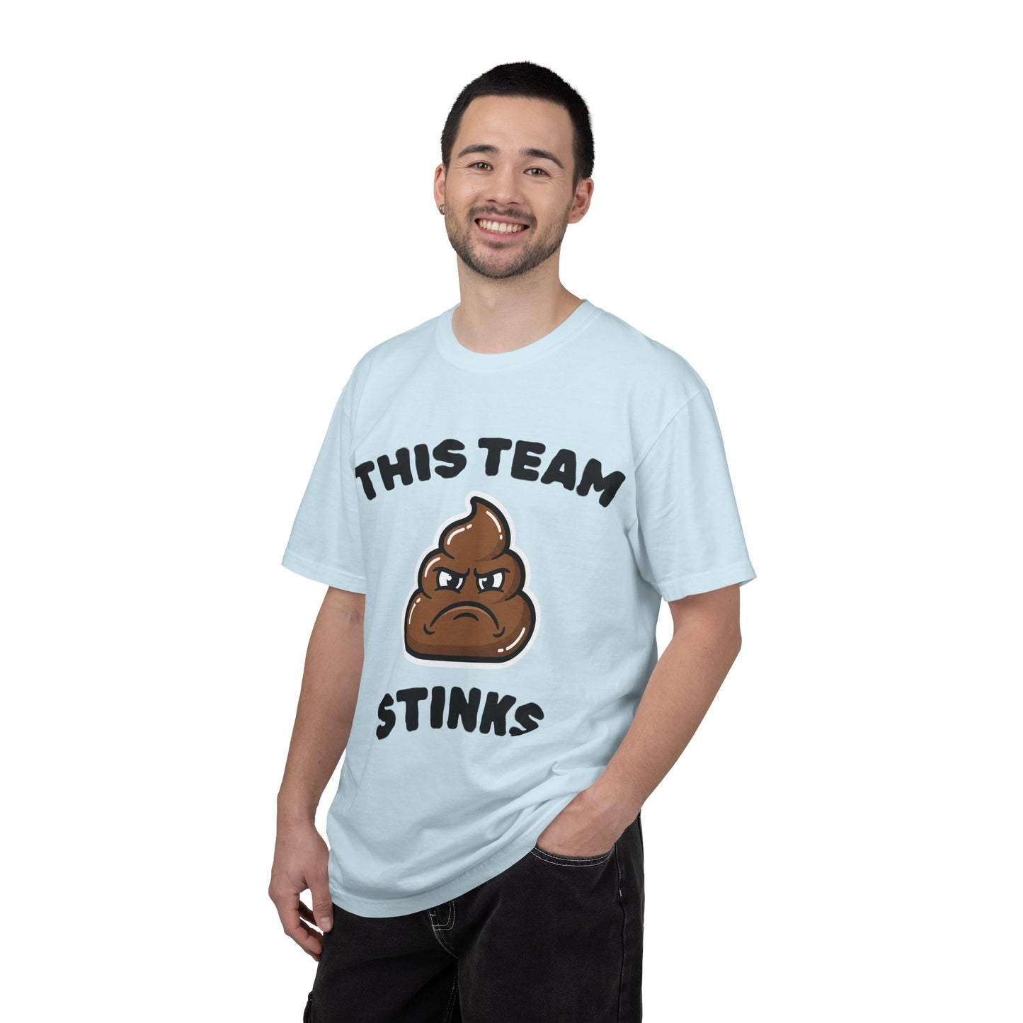 This Team Stinks T-Shirt | Funny Embarrassed Sports Fan Shirt