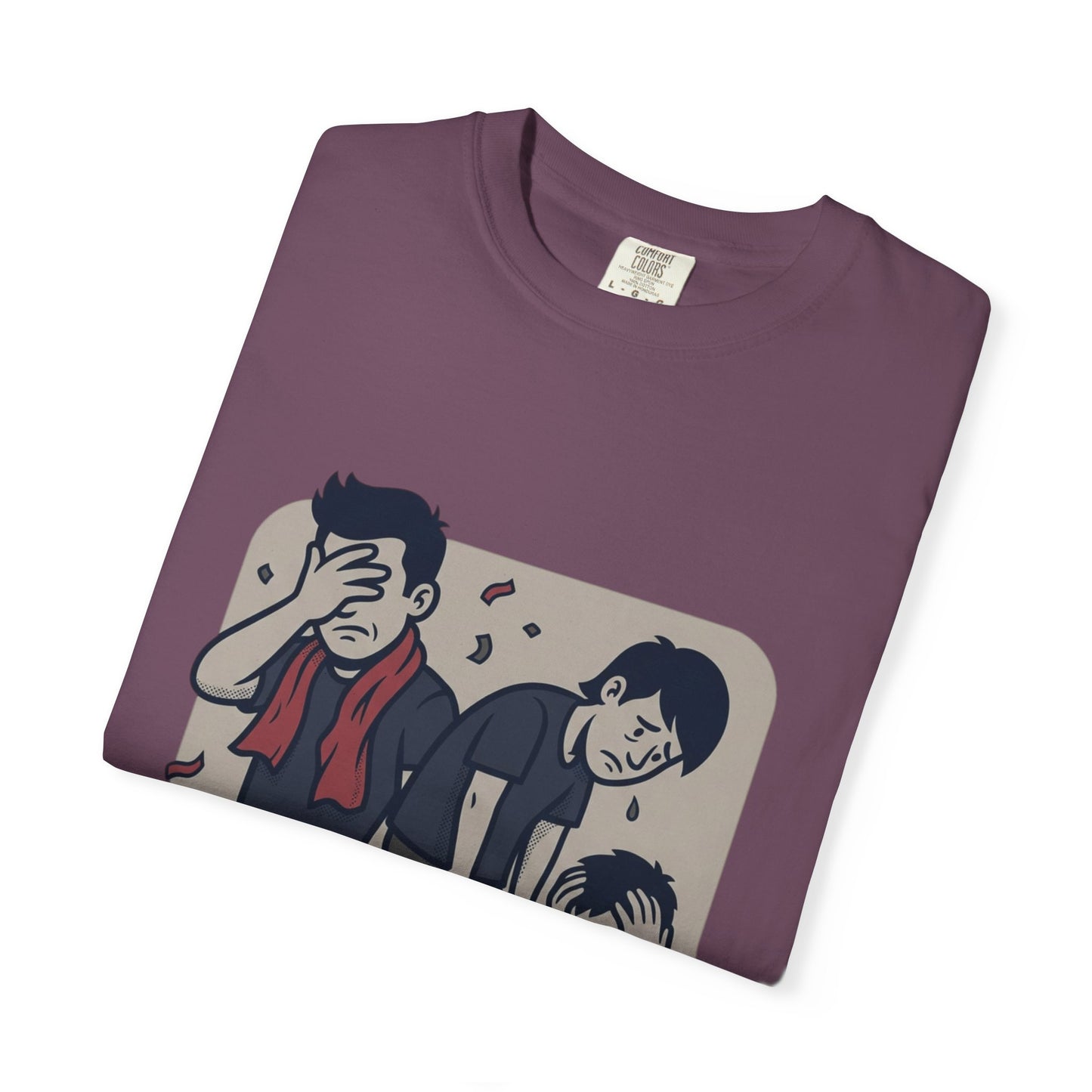 Emotional Support Illustration Tee | Funny Disappointed Fan T-Shirt