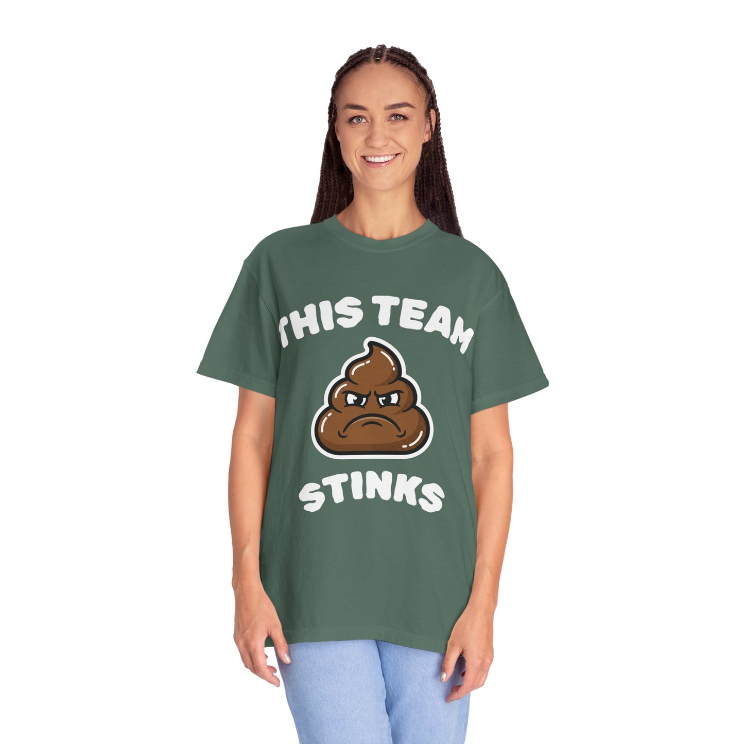 This Team Stinks T-Shirt | Funny Embarrassed Sports Fan Shirt