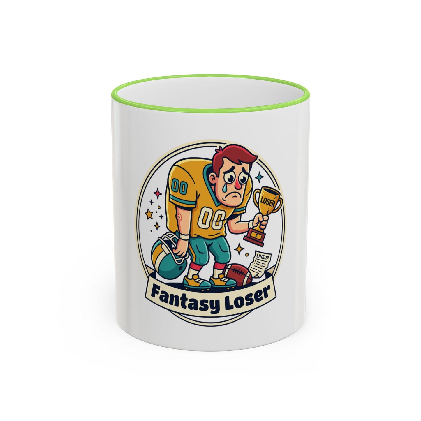Last Place Fantasy Football Loser Mug | Funny Fantasy Football Office League Punishment