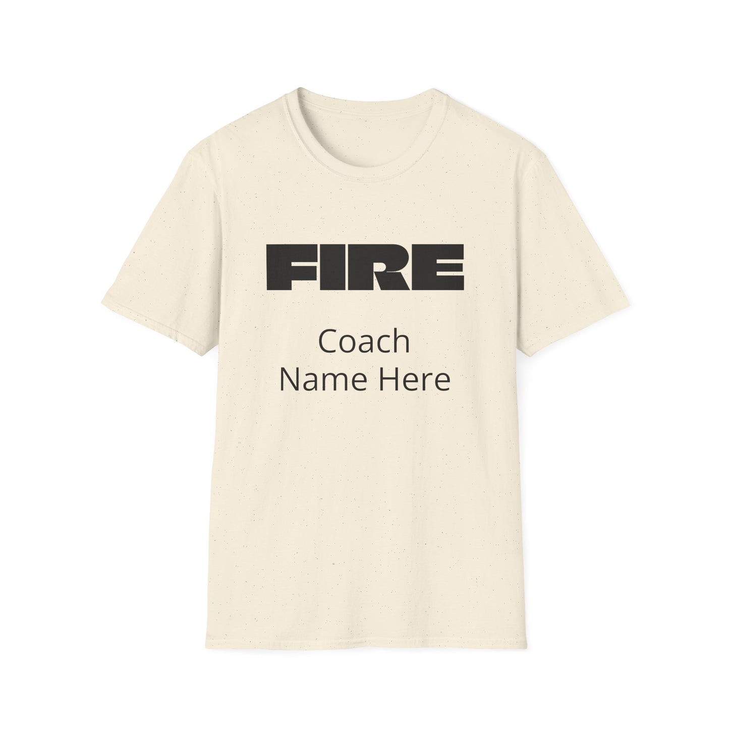 Custom Fire Your Coach T-Shirt | Funny Personalized Sports Fan Shirt