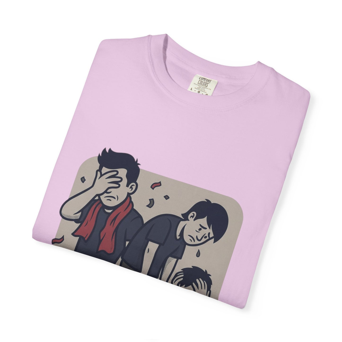Emotional Support Illustration Tee | Funny Disappointed Fan T-Shirt