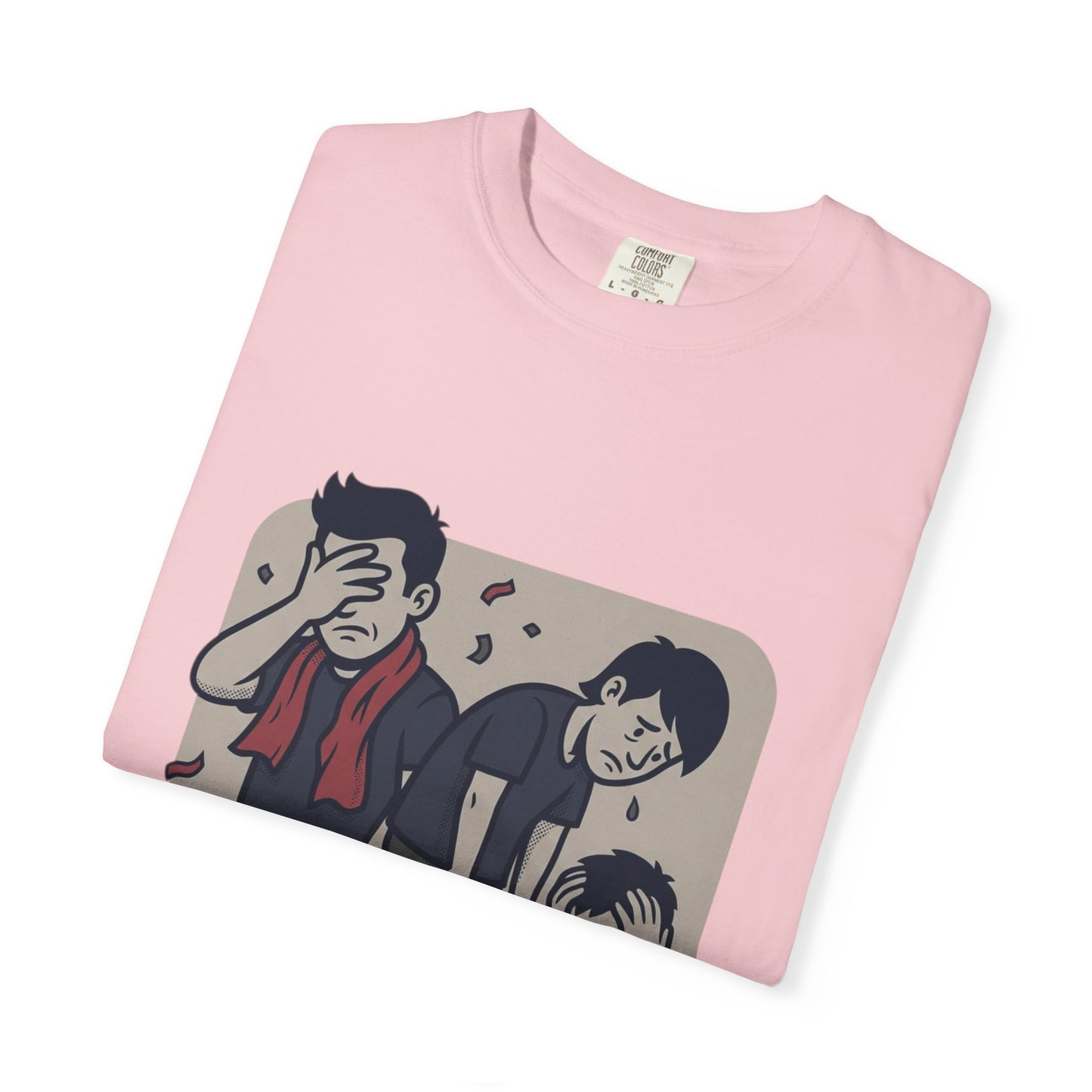 Emotional Support Illustration Tee | Funny Disappointed Fan T-Shirt