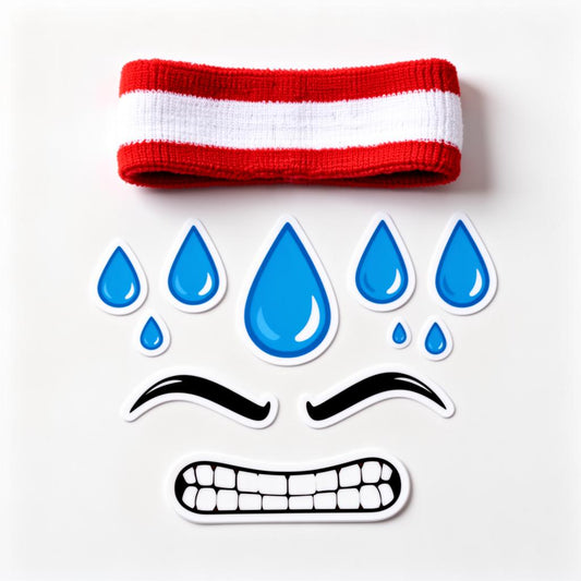The Pressure Pack - Athletic stress sticker collection